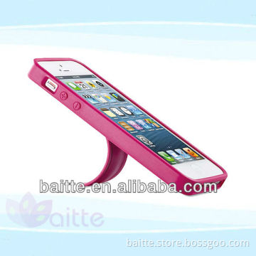 fashion case for iphone 5 with stander clip
